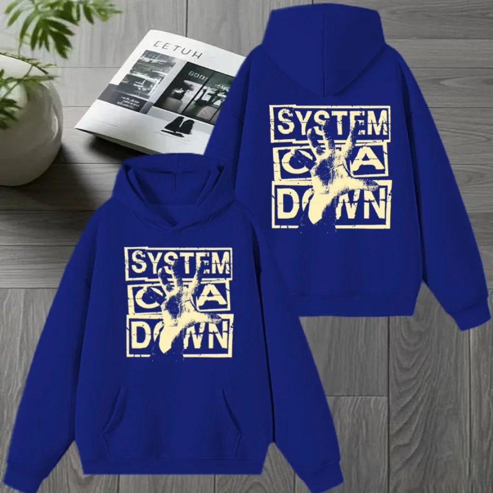 Rock band SYSTEM OF DOWN Double Sided printed Winter Hoodie 2026