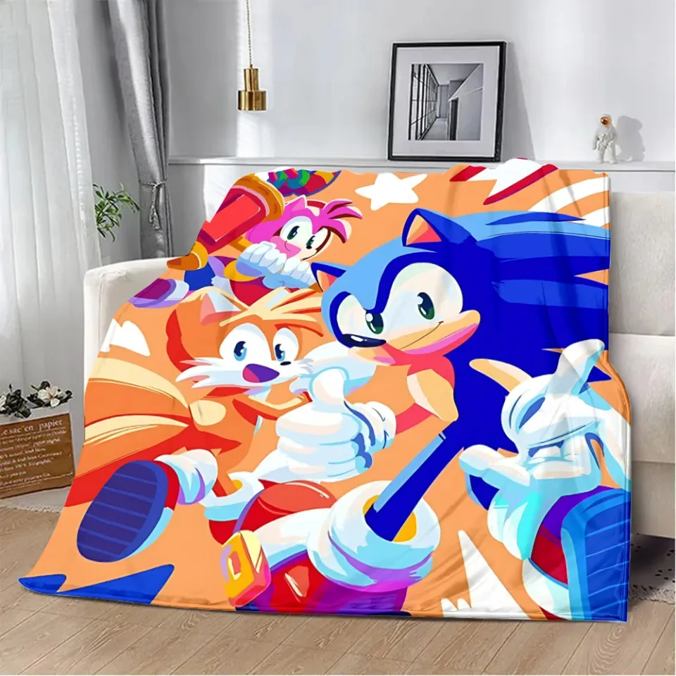 Hot Game The Hedgehogs Printed Blanket Picnic Blankets Warm Blanket