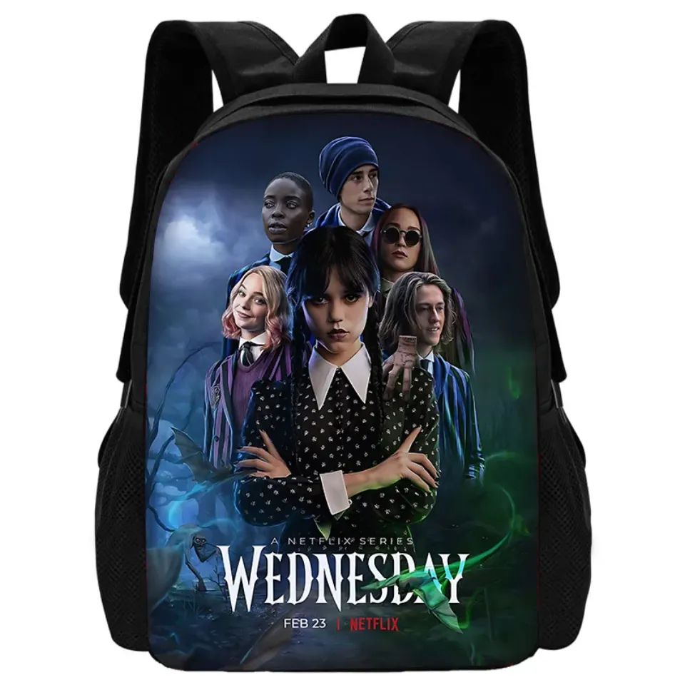 Child School Wednesday Addams Backpack