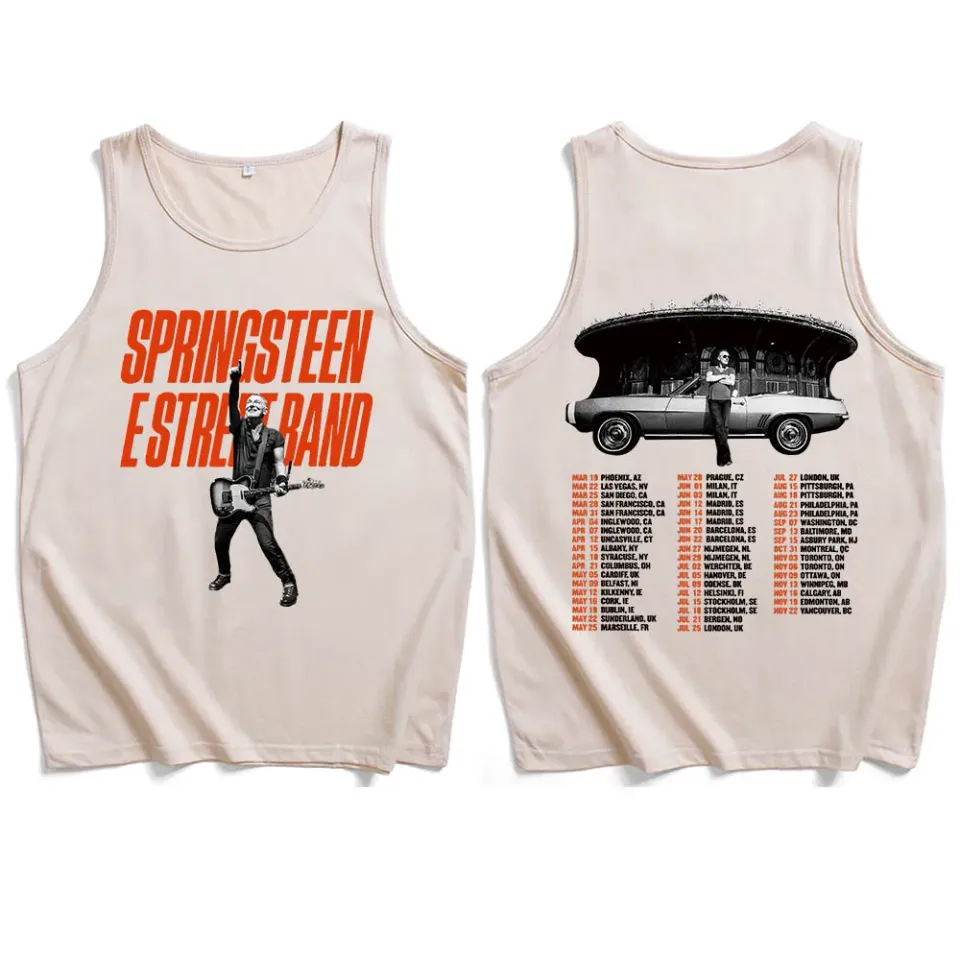 Bruce Springsteen and E Street 2024 Tour Tank Tops