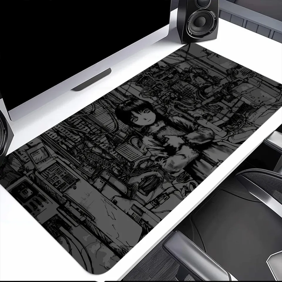 Anime serial experiments lain Mouse Pad Large Desk Mat