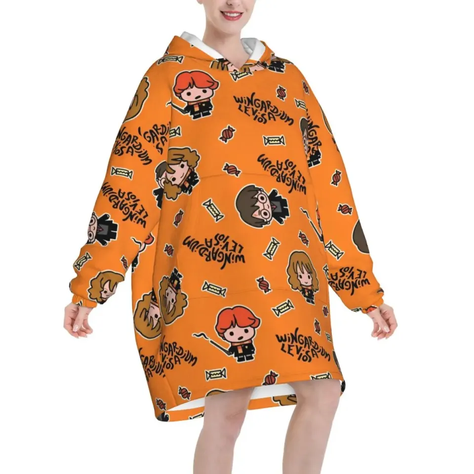Harry Potter Magic School Wearable Blanket Hoodie
