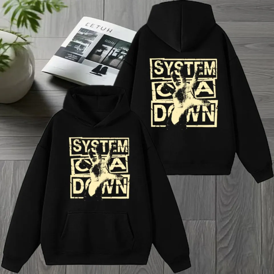 Rock band SYSTEM OF DOWN Double Sided printed Winter Hoodie 2026
