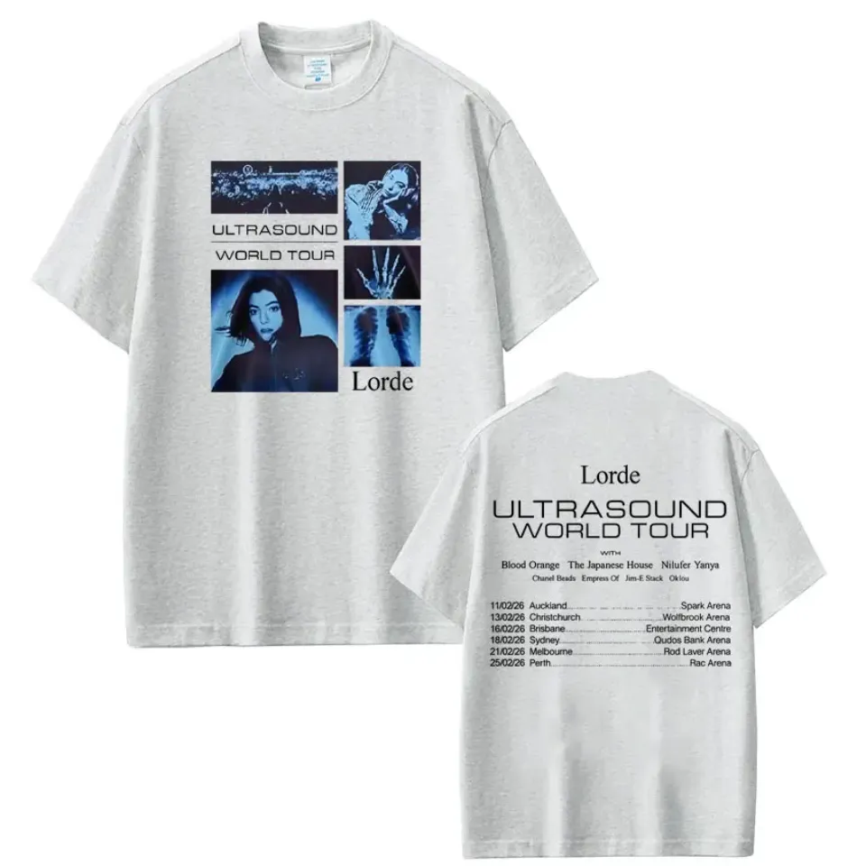 Lorde Ultrasound World Tour 2026 Merch T-Shirt