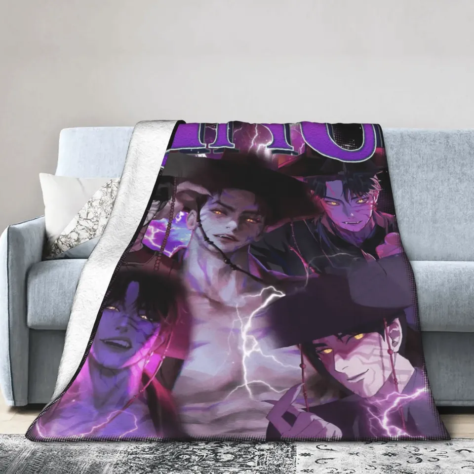 JINU Saja Boys Kpop Demon Hunters Fleece Blanket