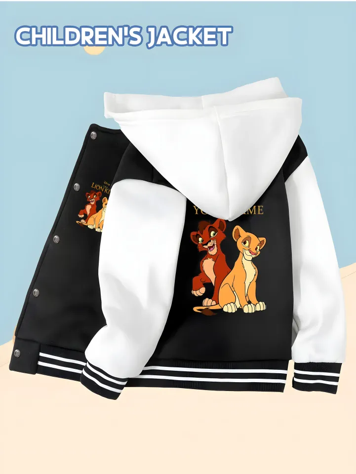Disney's "The Lion King" inspired baseball jacket
