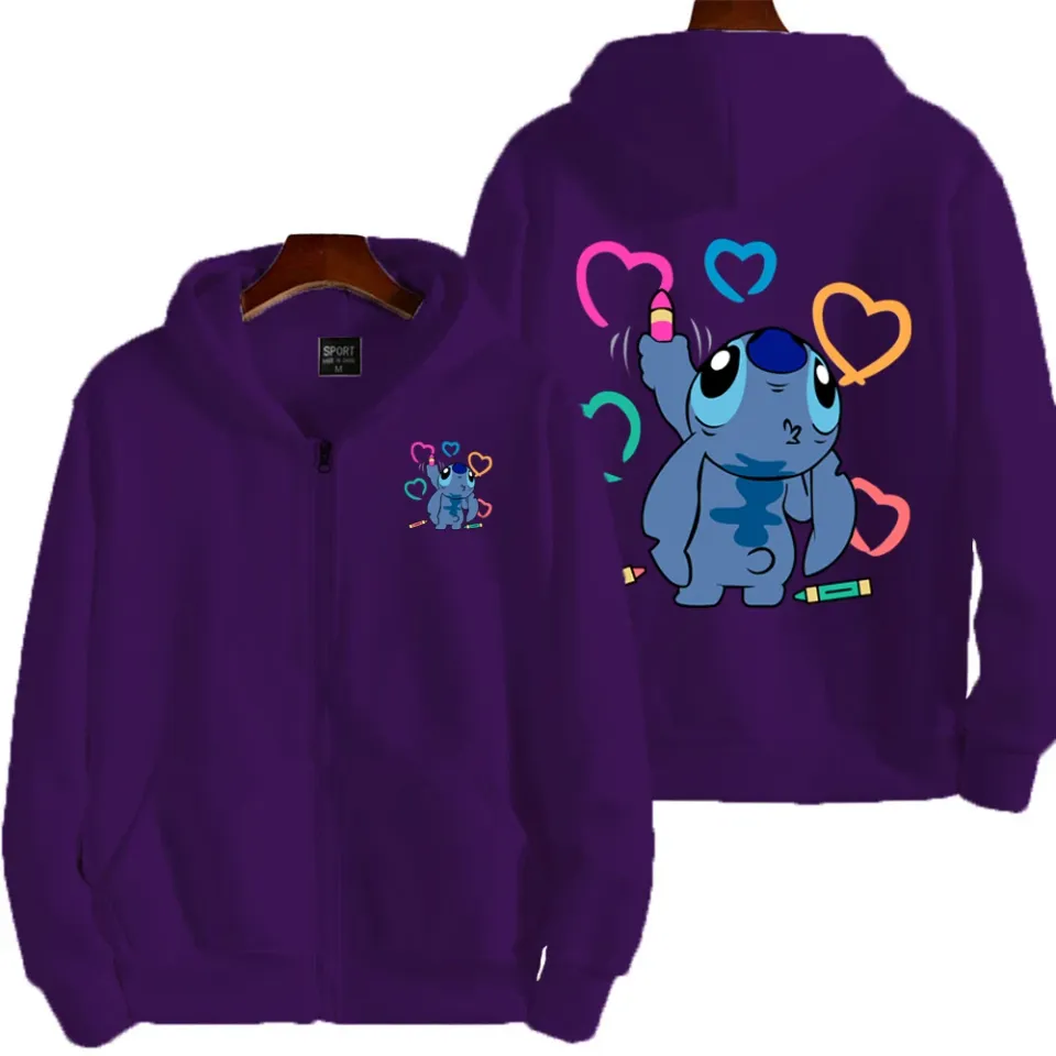 Lilo & Stitch Men Cartoon Hoodie