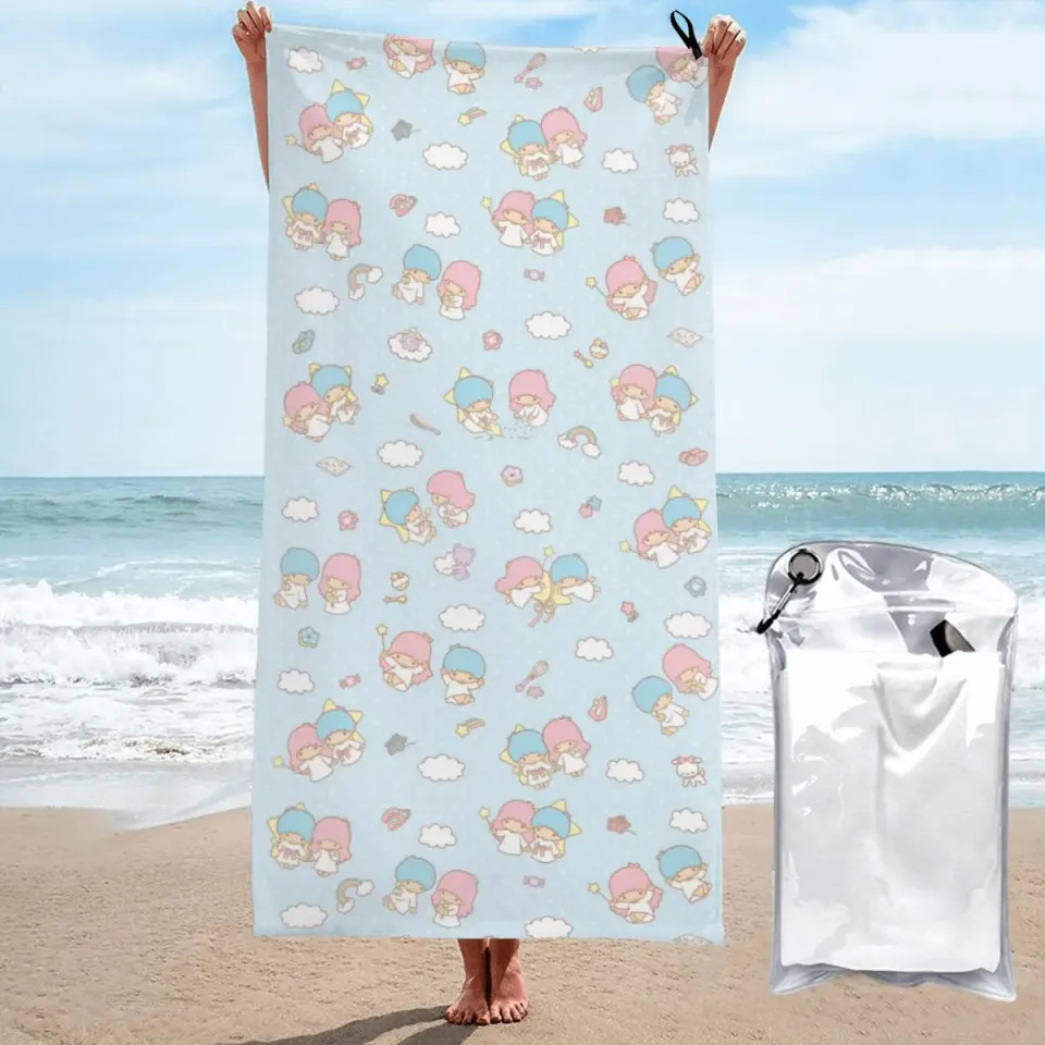 Sanrio Hello Kitty Merch Towel for Beach Pool Summer