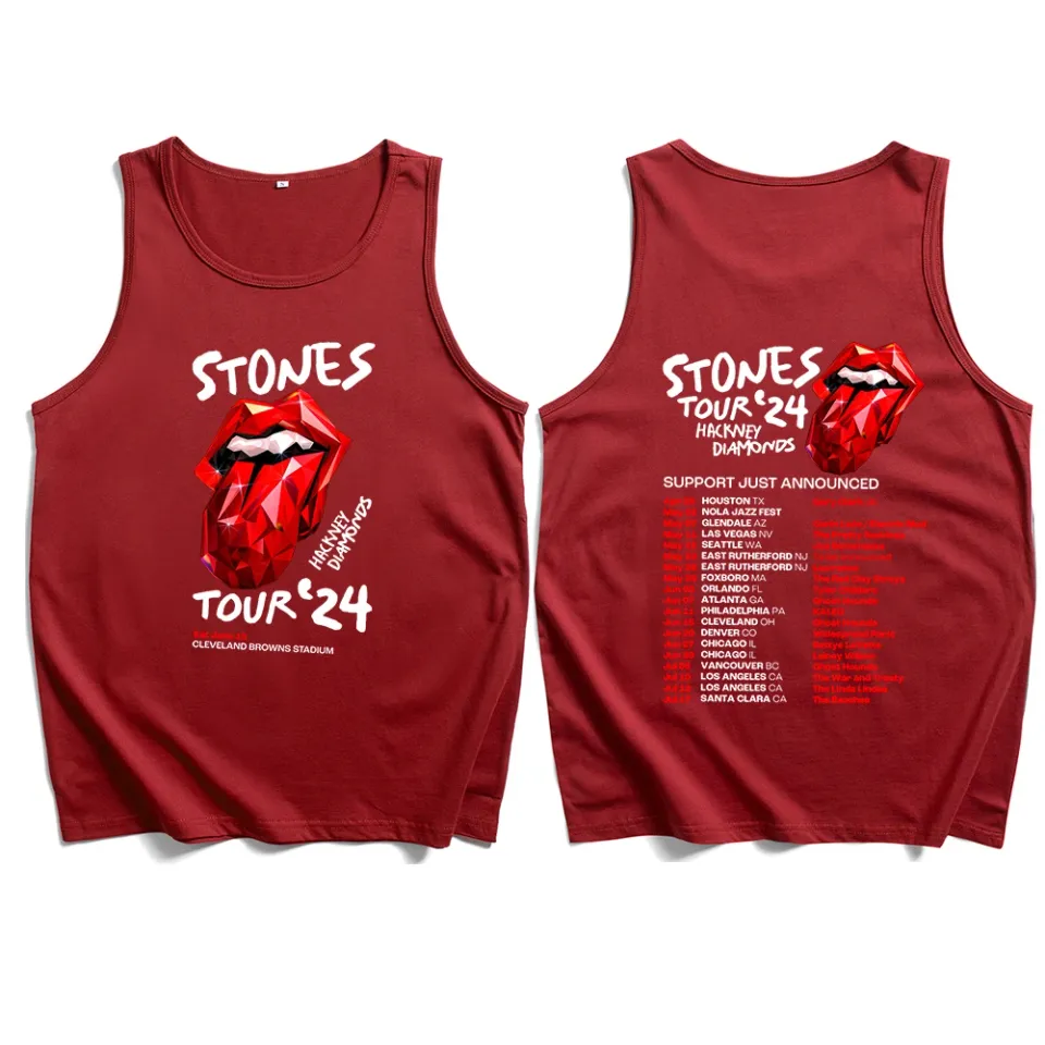 Rolling-Stones World Tour 2024 Tank Tops