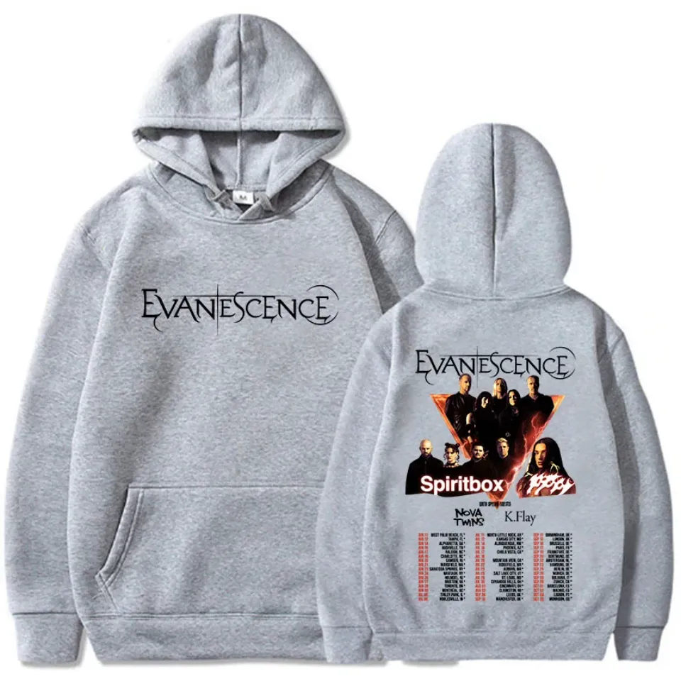 Rock Band EVANESCENCE Tour 2026 Hoodies