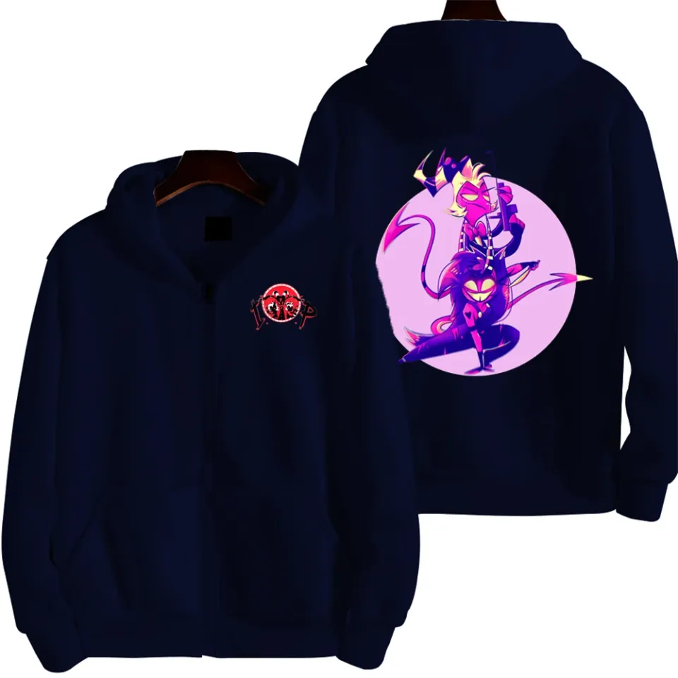 Millie x Moxxie Helluva Boss Men Hoodie