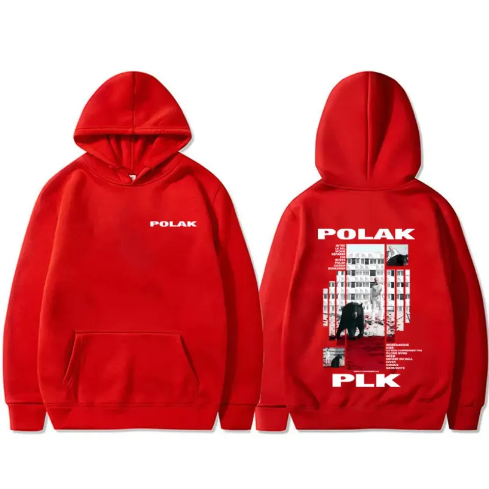 Rapper Plk Polak Graphic Hoodie M