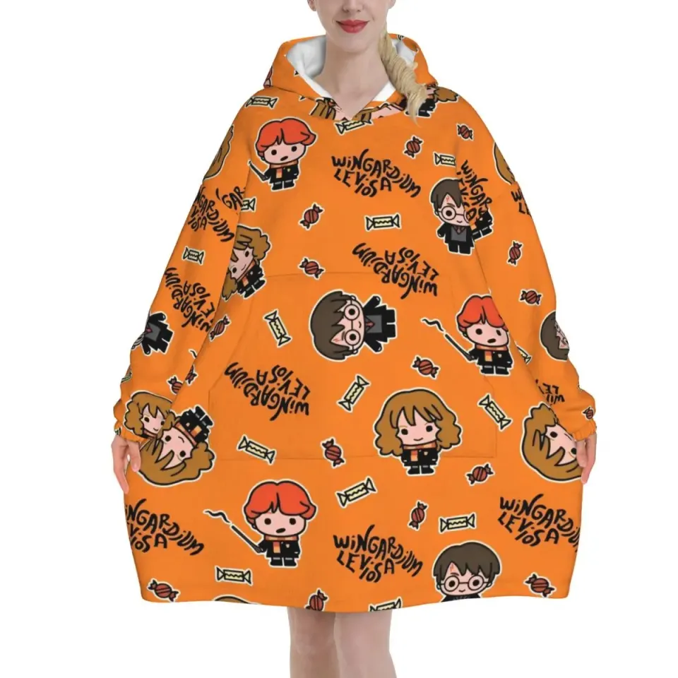 Harry Potter Magic School Wearable Blanket Hoodie