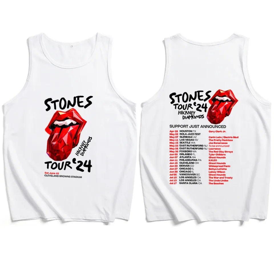 Rolling-Stones World Tour 2024 Tank Tops