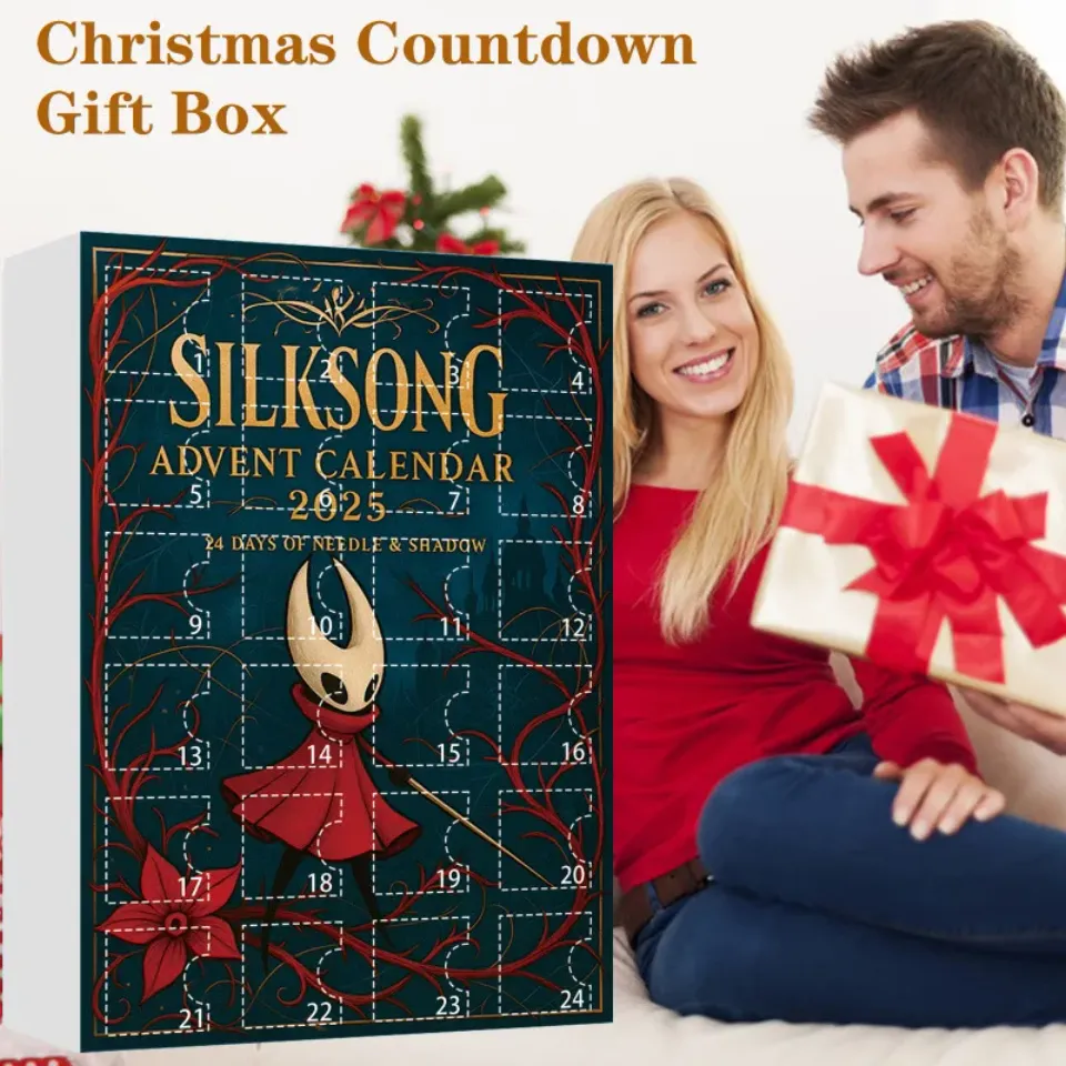 Hot New Hollow Knight  silksong Advent Calendar Christmas Atmosphere Gifts 2026 New Year 24 Days Countdown Surprise Blind Box