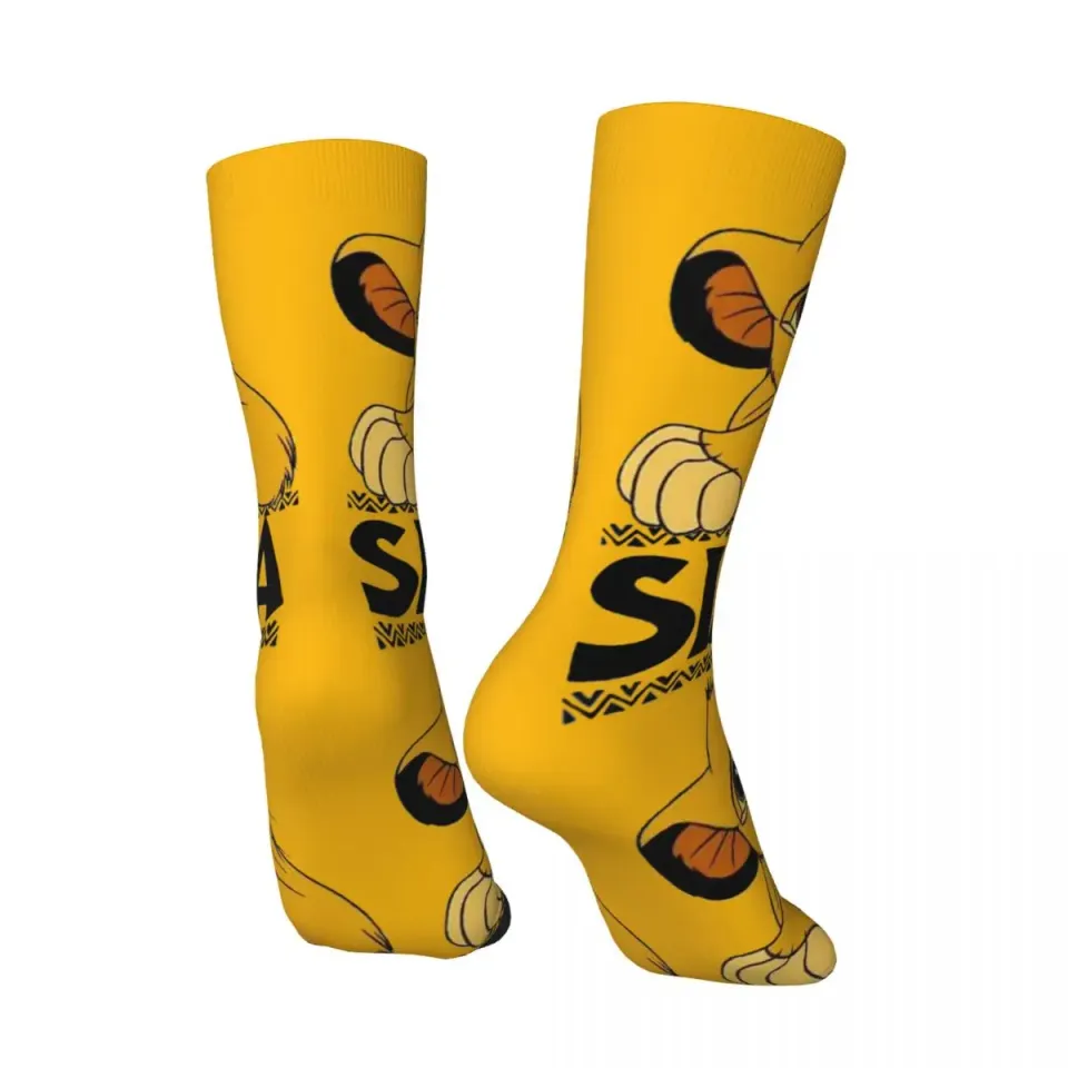 Crazy compression Cute Simba Classic Sock