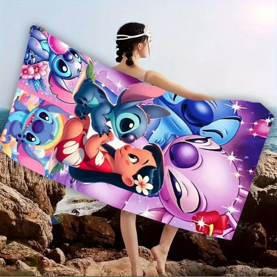 Lilo & Stitch Beach Towel: Colorful and Fun for Summer!