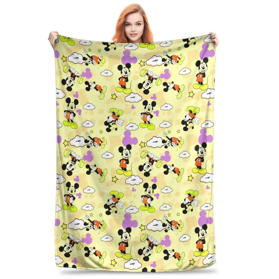 minnie mouse daisy Blanket Multiple Sizes Super Soft and Warm  Throw Blankets for Couch Sofa and Bed