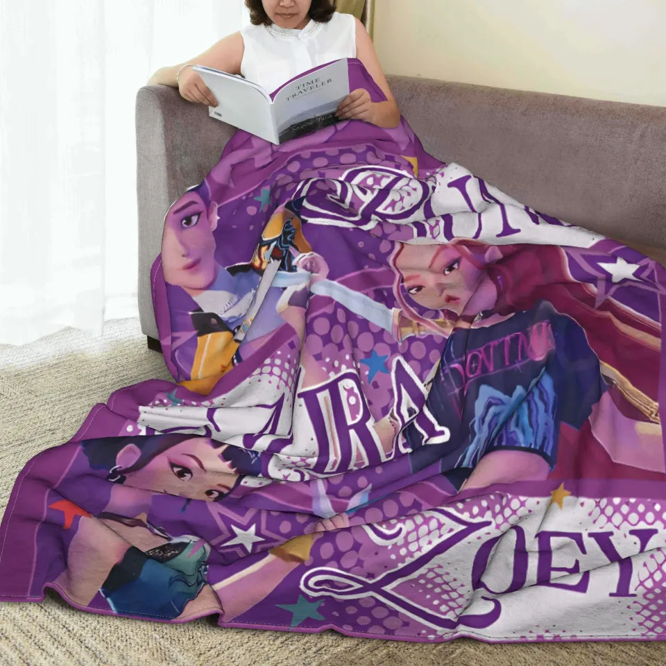 Kpop Demon Hunters Fleece Blanket