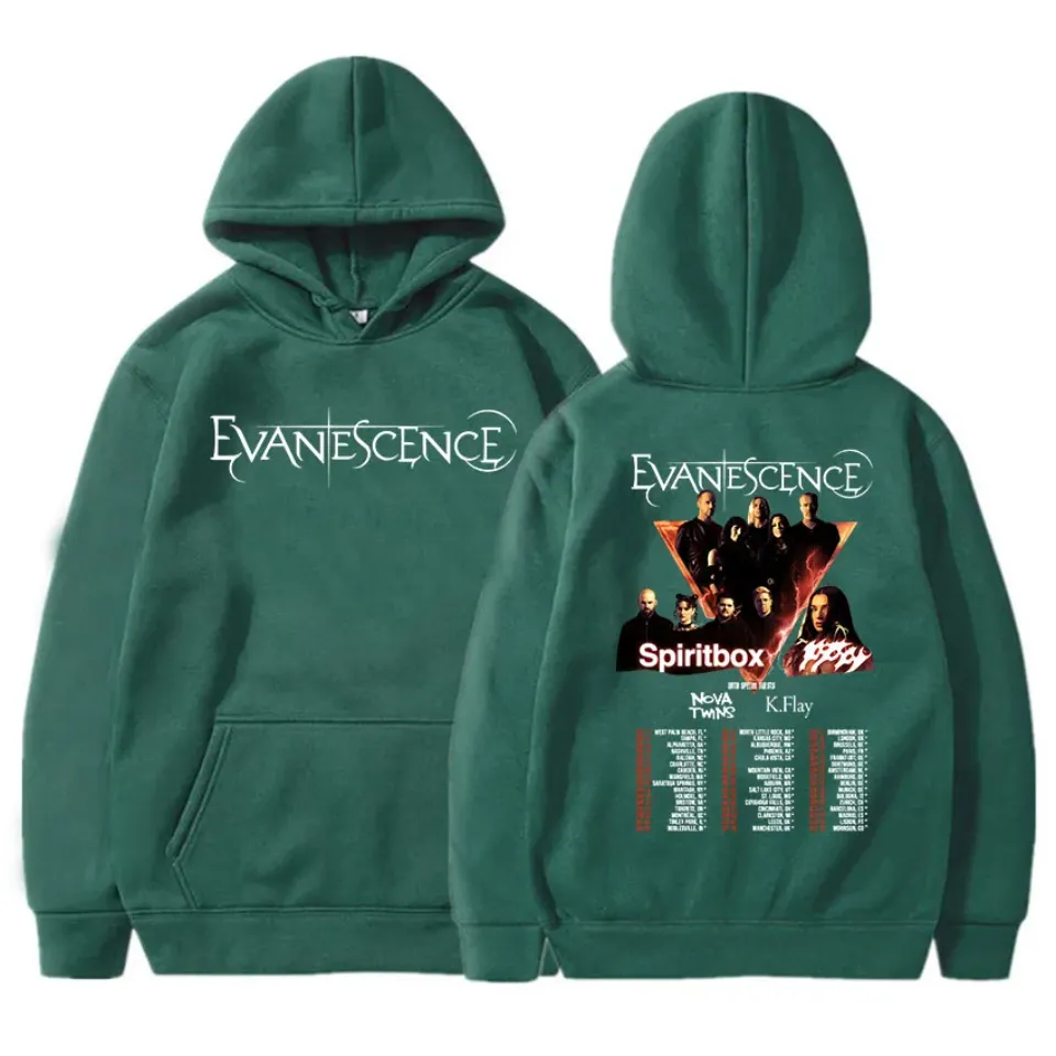 Rock Band EVANESCENCE Tour 2026 Hoodies