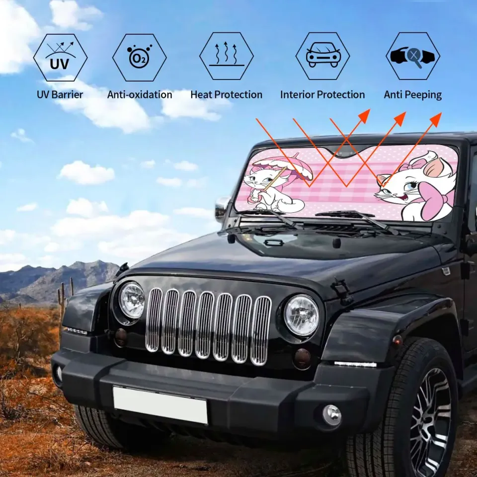 Aristocats Marie Cat Awesome Car Sunshade