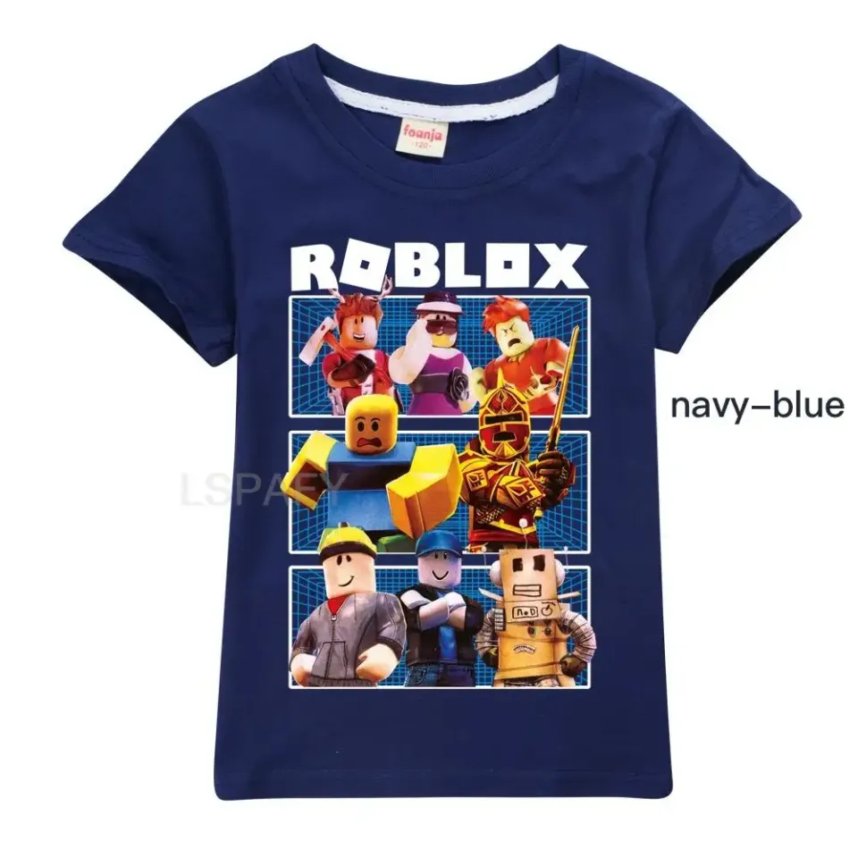 Summer ROBLOX Print Cartoon T Shirt