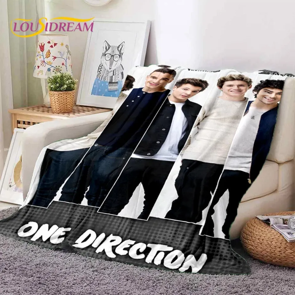 2025 Rock-One Direction Fleece Blanket | Gift For Fan