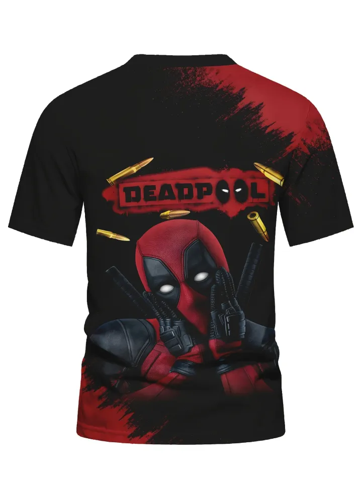 Marvel Licensed Deadpool Graphic T-Shirt Deadpool T shirt