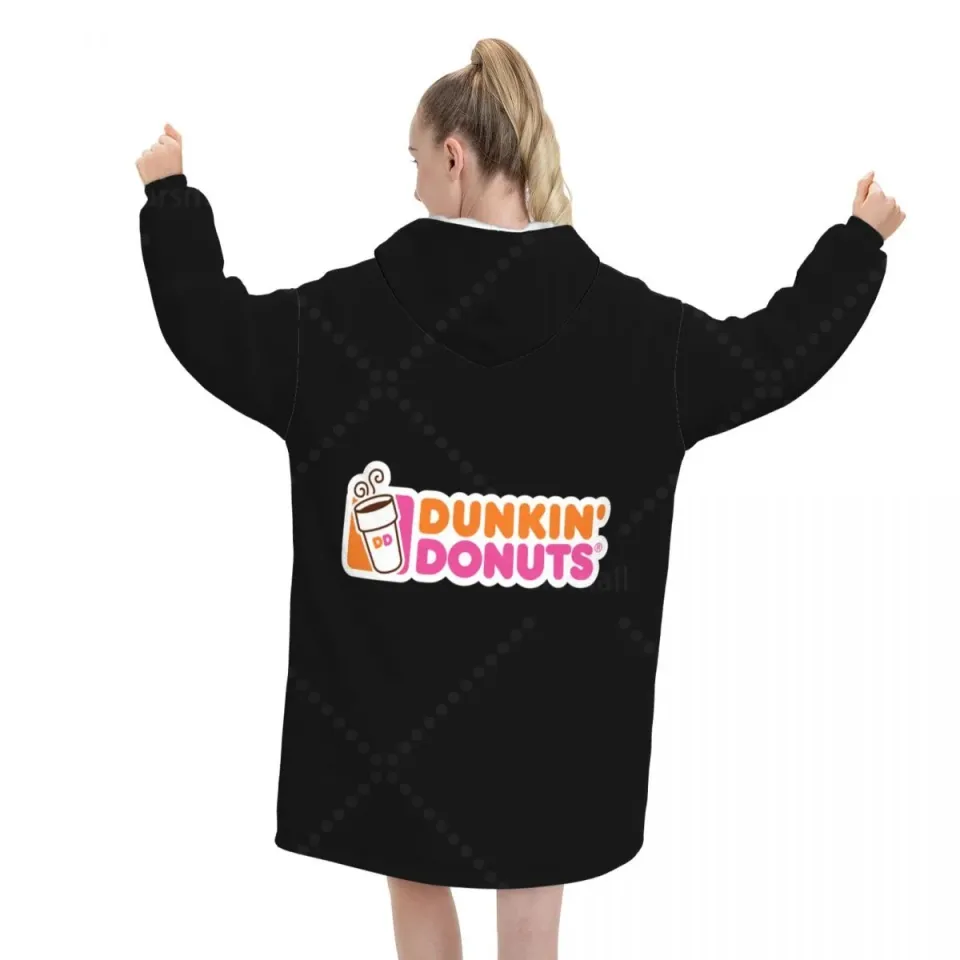 Dunkin Donuts Logo Blanket Hoodie