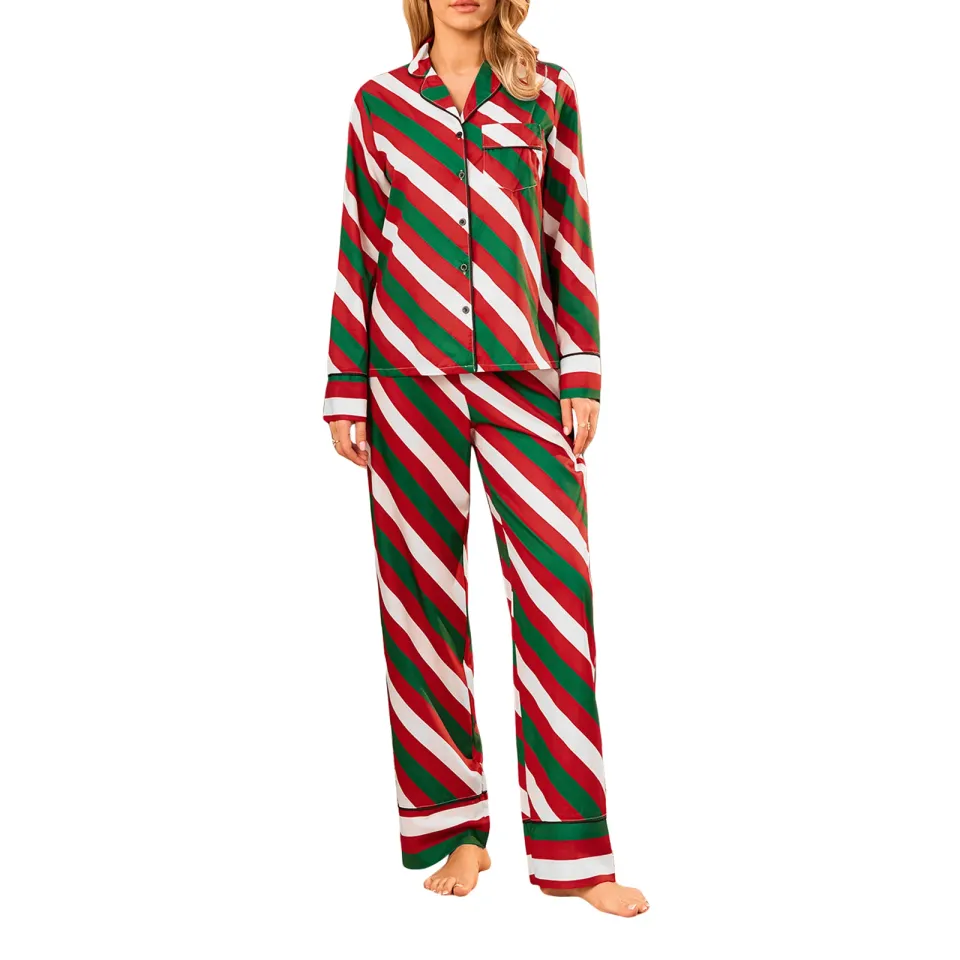 Women Christmas Pajama Set