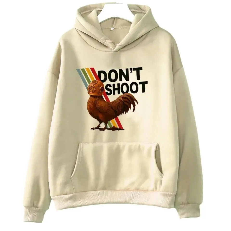 Hip Hop Harajuku Hoodies Don't Shoot Arc Raiders Hoodies Game Players Gift Sweaters Arc Raiders Inspiring Sweatshirts