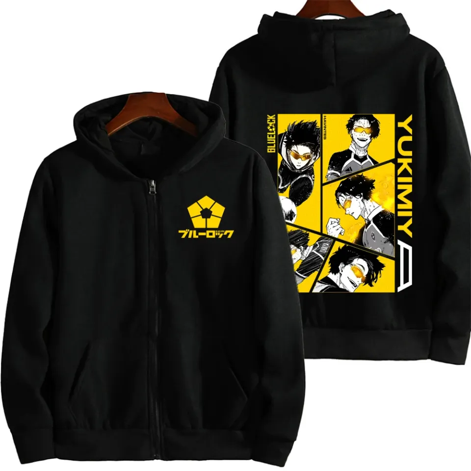 Blue Lock Yukimiya Kenyu Men Zipper Hoodie