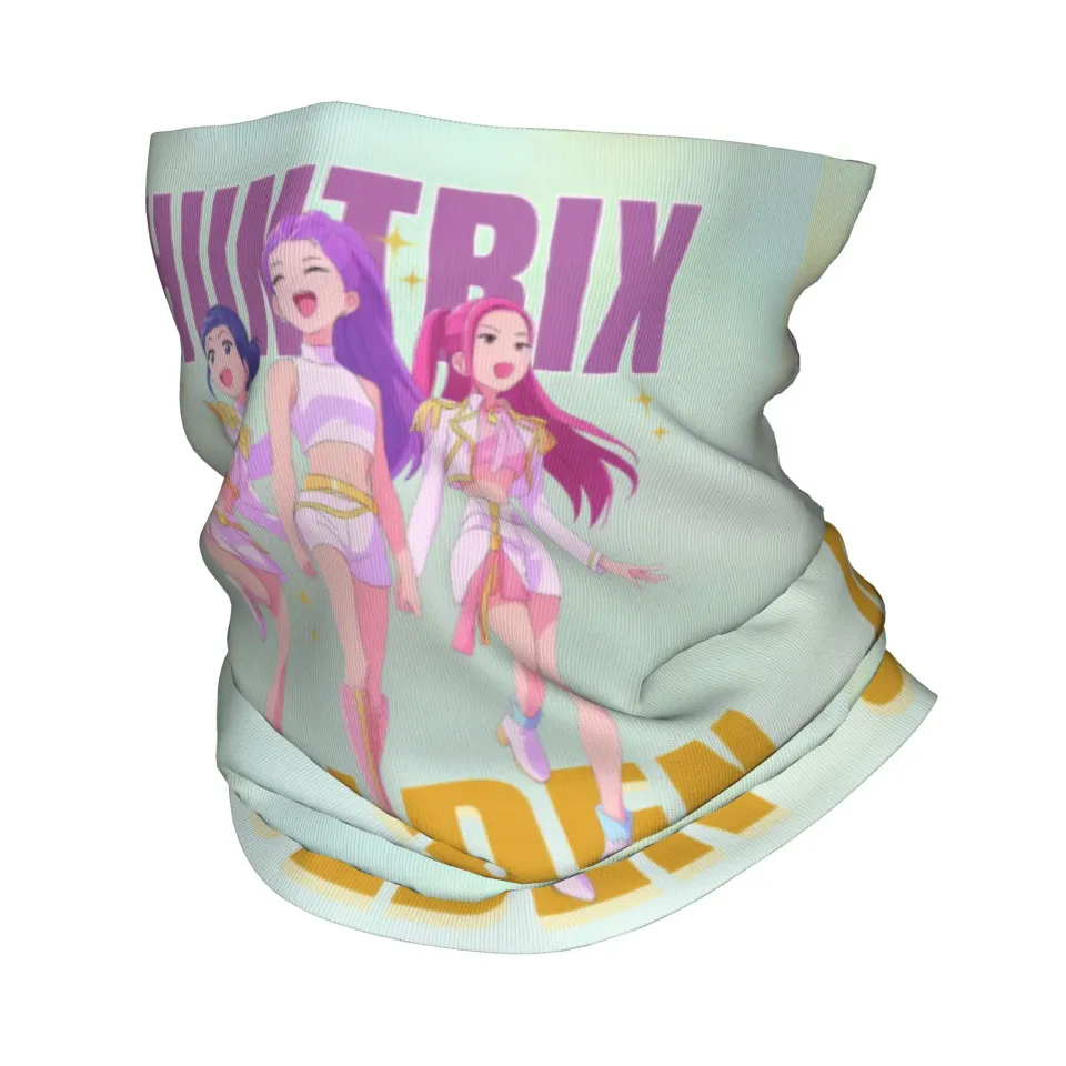 Huntrix Kpop Demons Hunter Face Mask Scarf