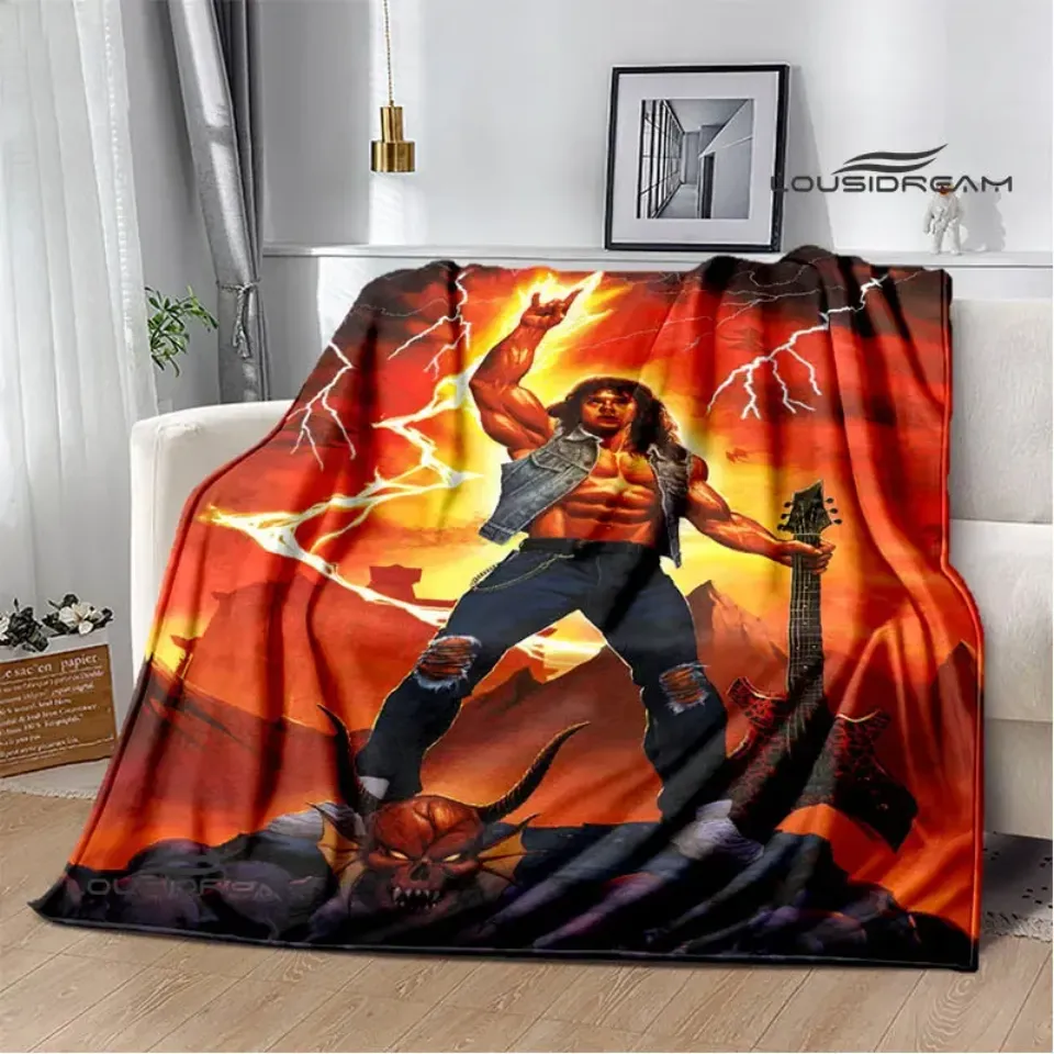 Ed Munson Printing Throw Blanket