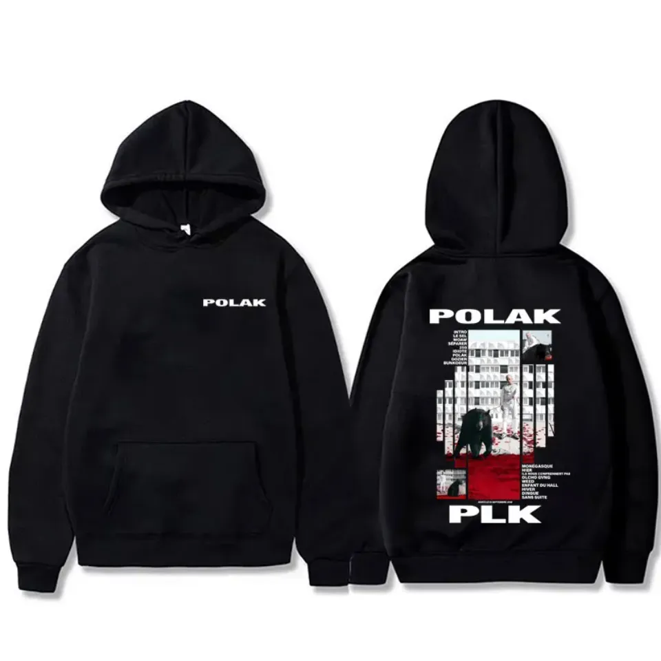 Rapper Plk Polak Graphic Hoodie M
