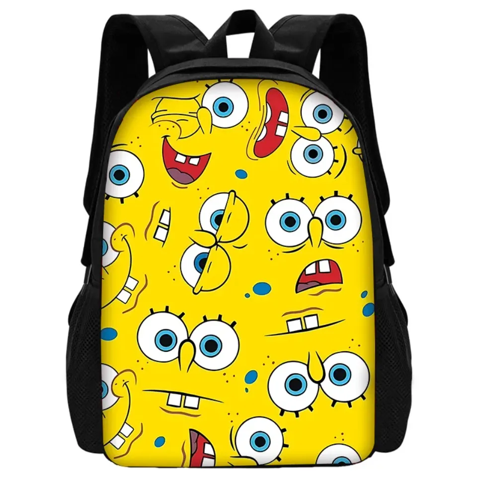Child School Cartoon SpongeBob Backpack
