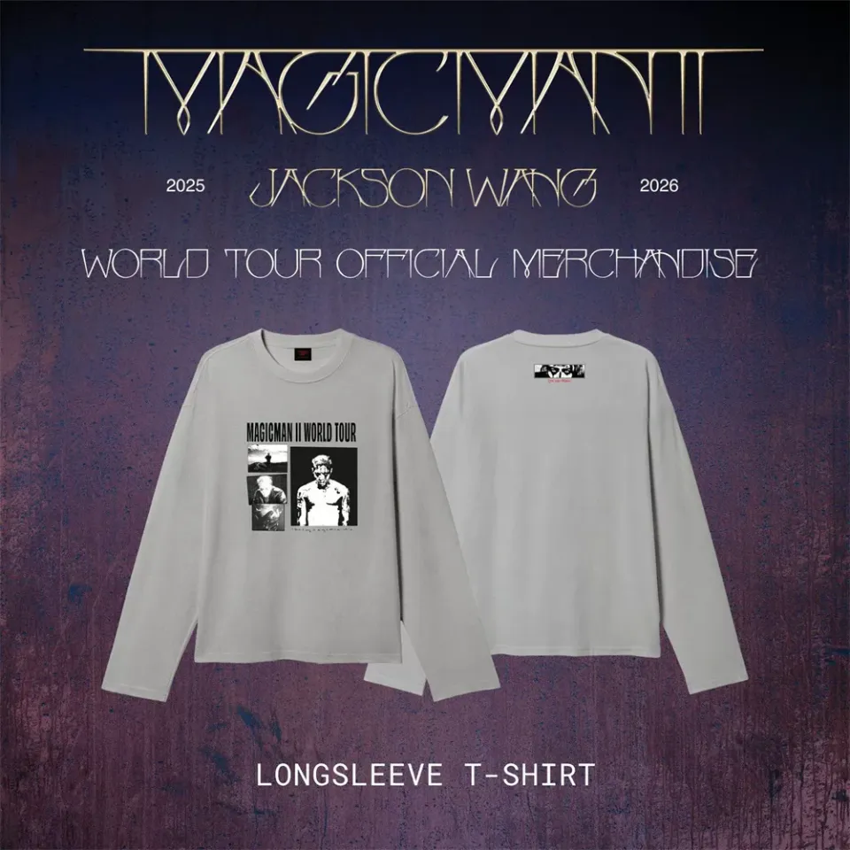 KPOP Jackson Wang T-Shirt 2026 World Tour Merch T-Shirt