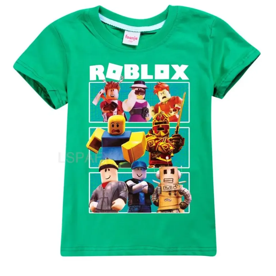 Summer ROBLOX Print Cartoon T Shirt