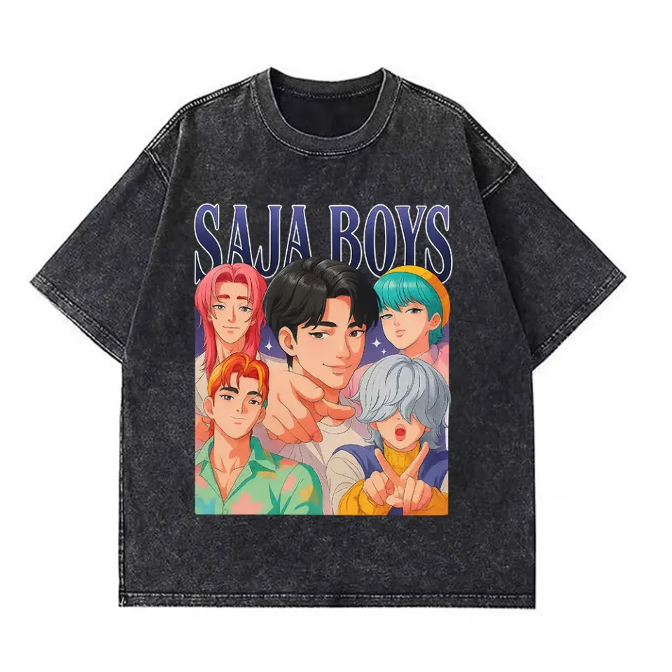 Kpop Demon Hunters Saja Boys Movie Fan T Shirt