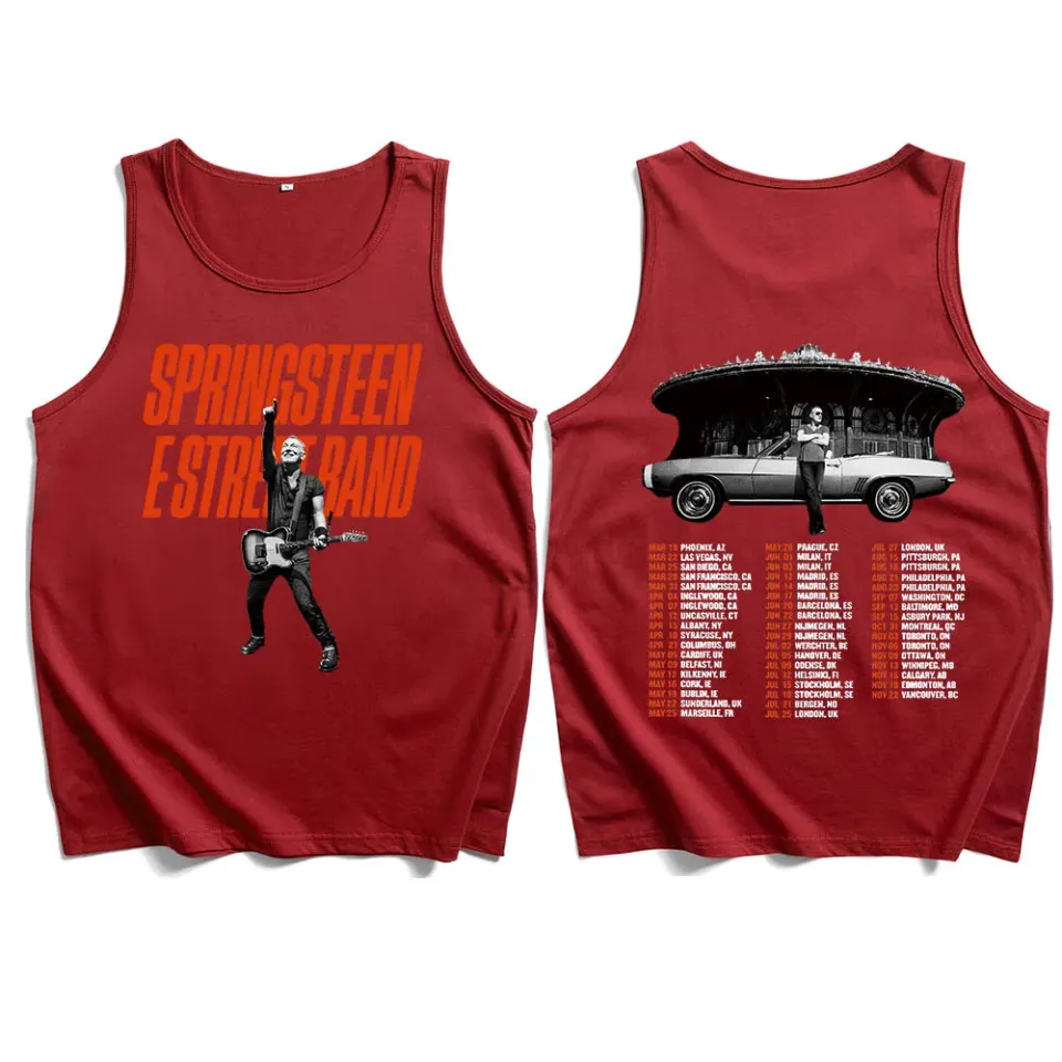 Bruce Springsteen and E Street 2024 Tour Tank Tops