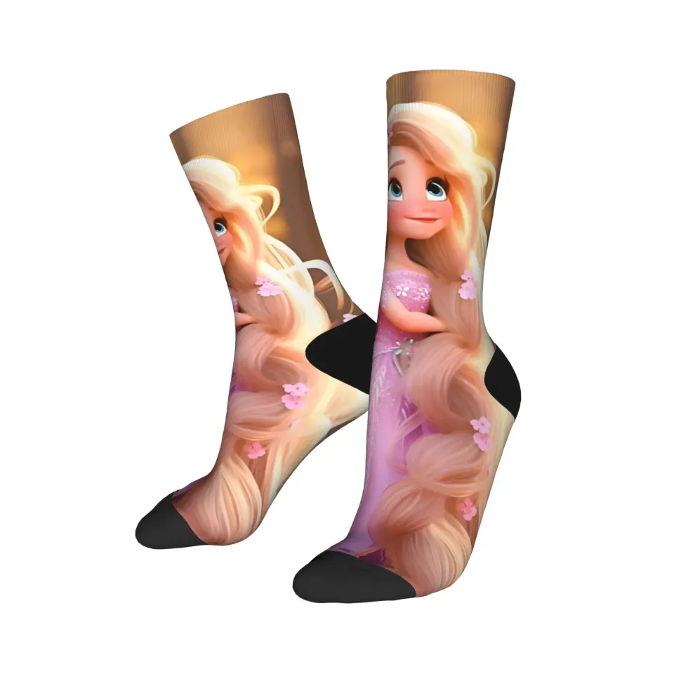 Tangled Princess Rapunzel Autumn Winter Stockings