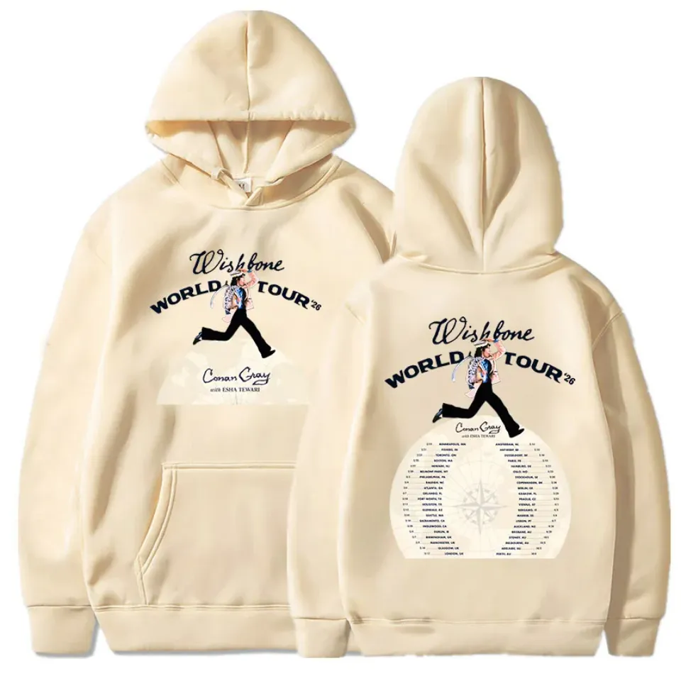CONAN GRAY Wishbone World Tour 2026 Hoodies