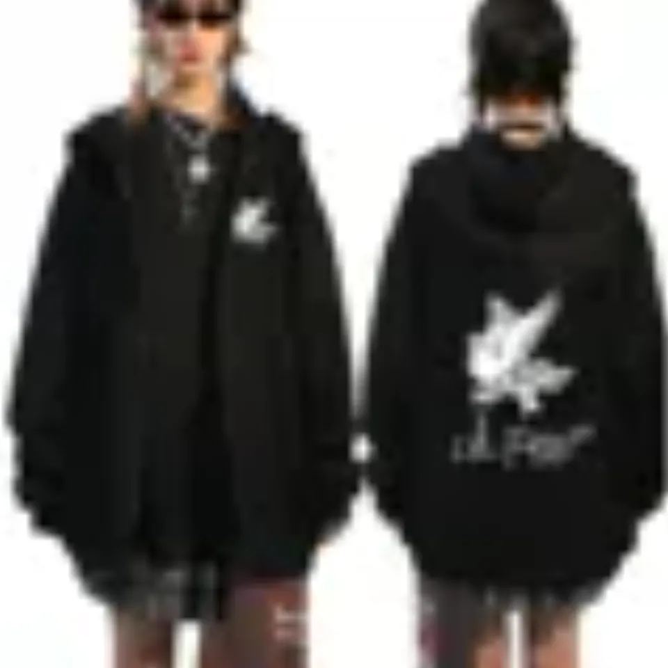 Rapper Lil Peep Graphic Zipper Hoody
