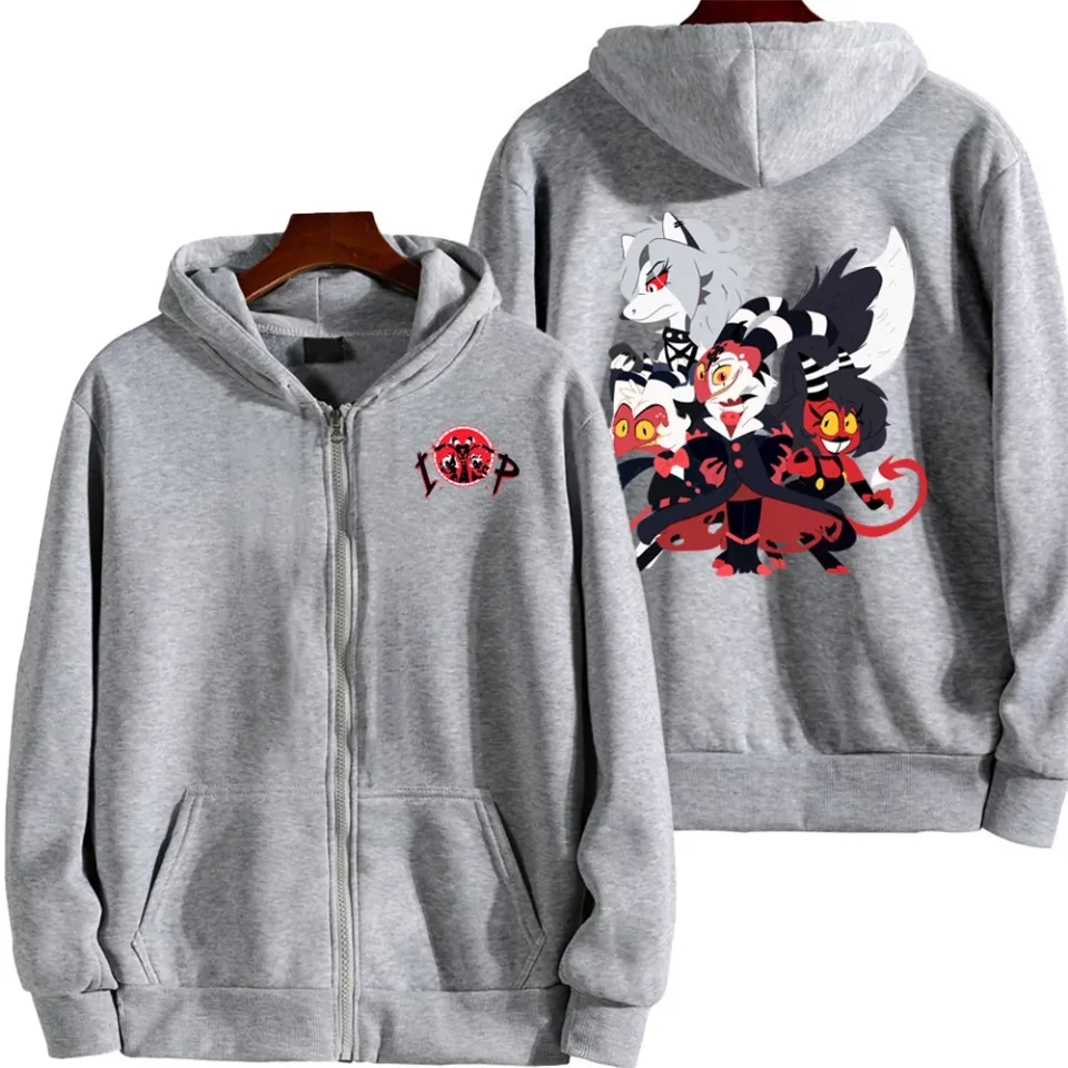 Helluva boss Cartoon Men Hoodie