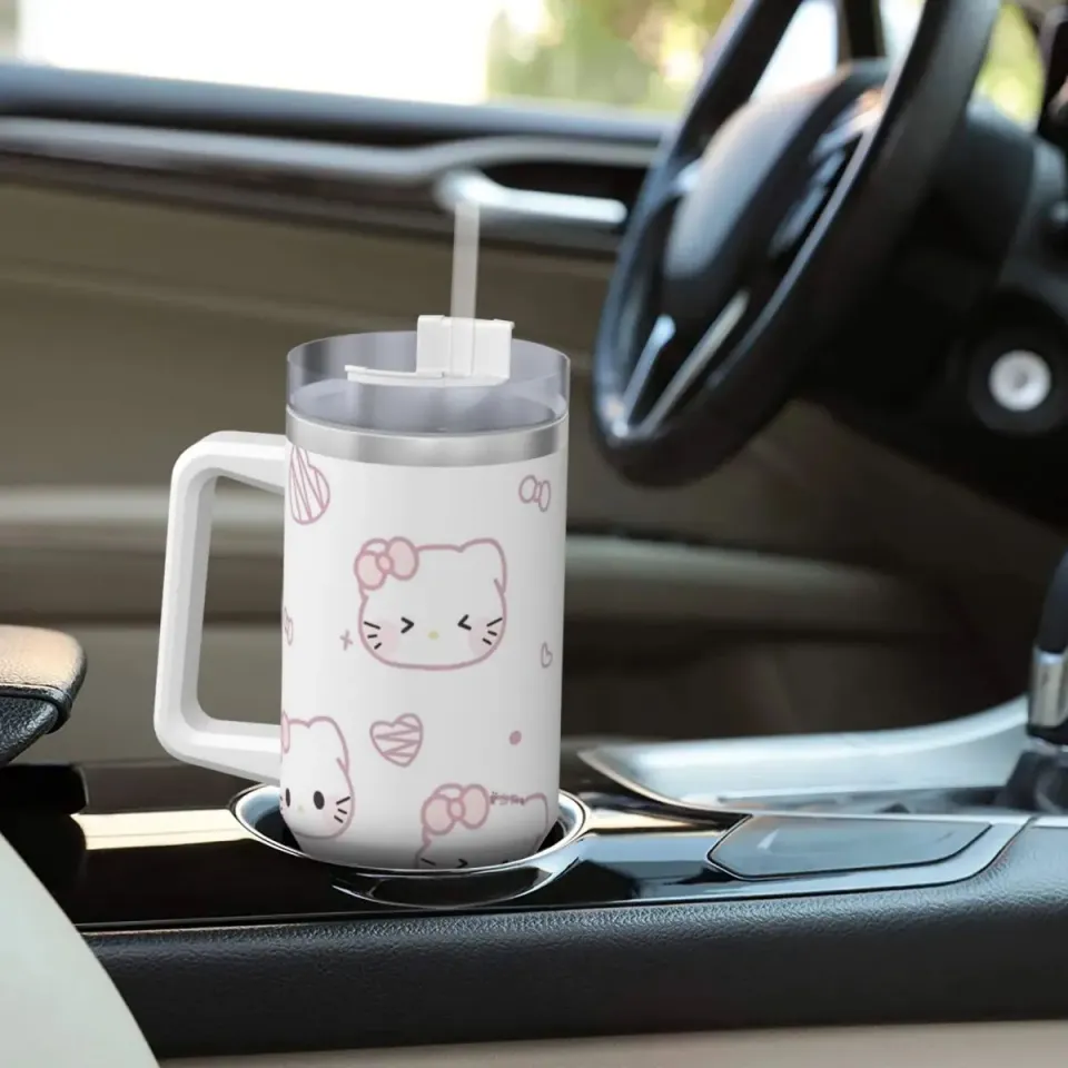 Hello Kitty Tumblers 40 oz With Handle | Christmas Gift