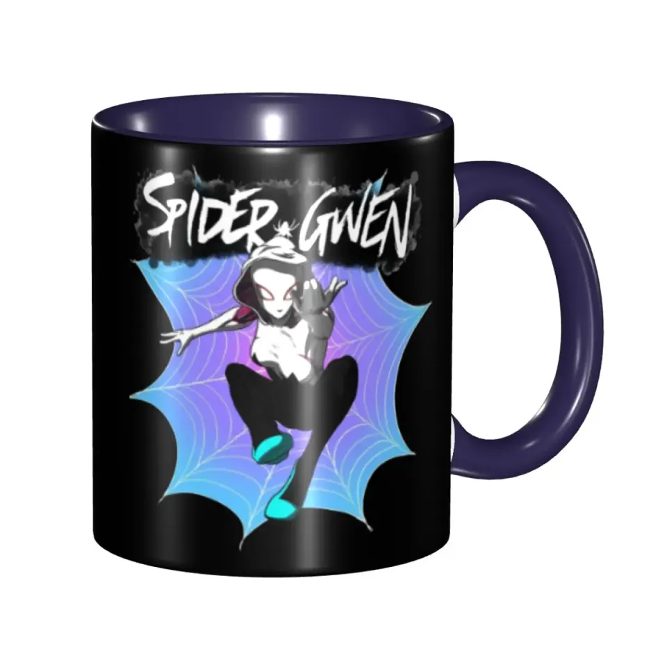 Spider Gwen Stacy Coffee Mug Fun spider-Gwen Cup For Office
