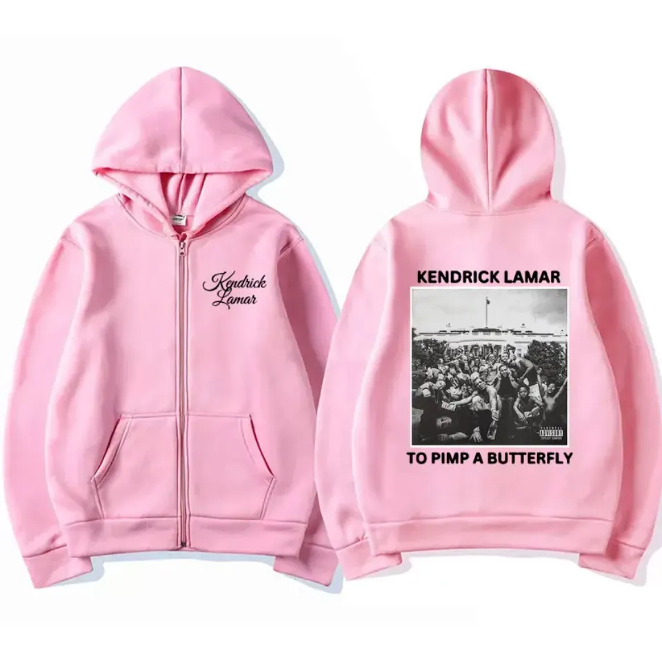Kendrick Lamar Double Sided Zip Hoodie