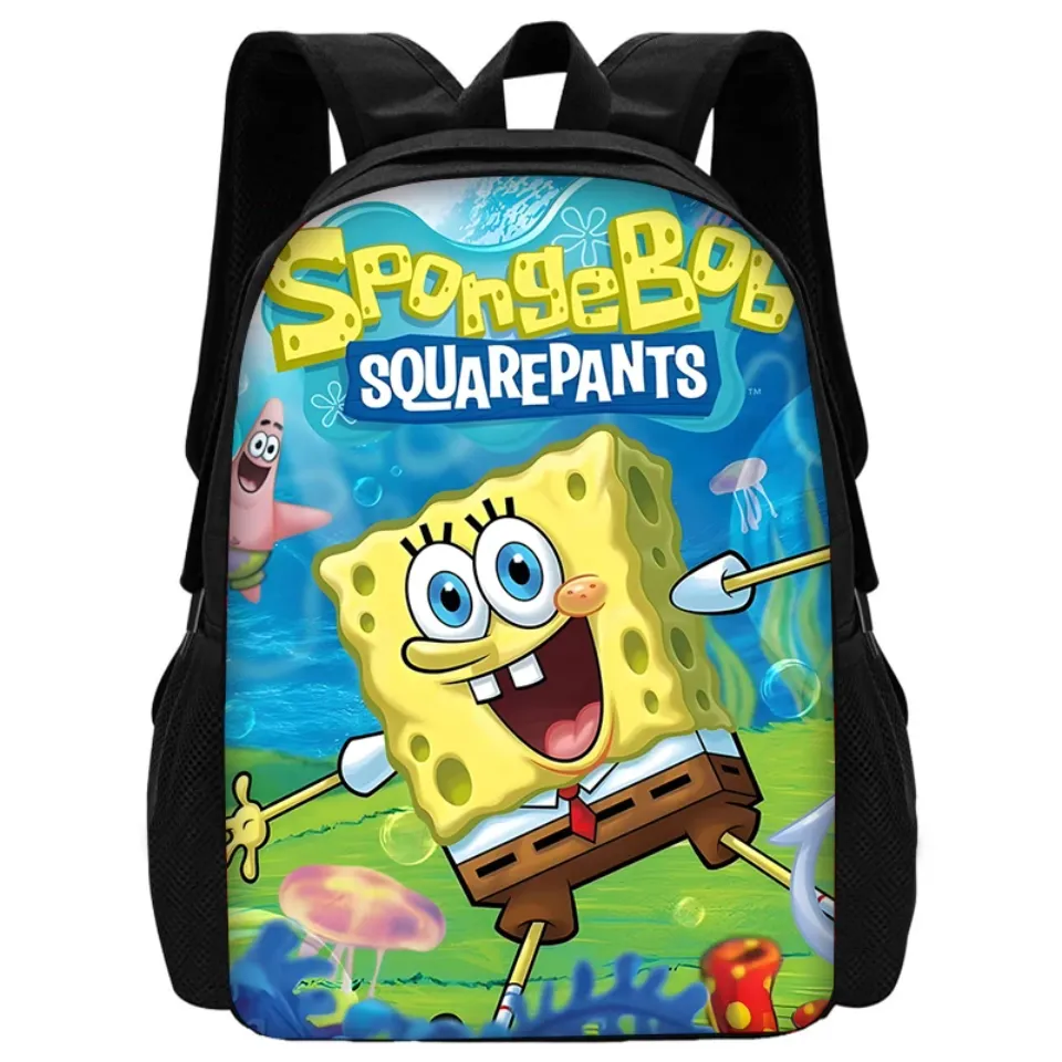 Child School Anime SpongeBob Kawaii Backpack