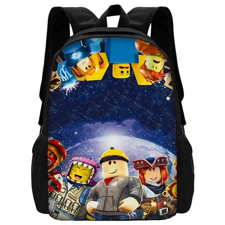 Child School Cartoon Roblox Backpack