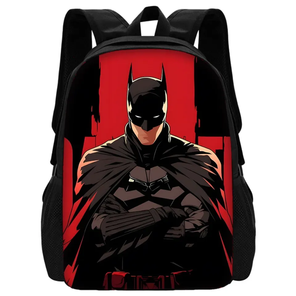 Child School Superhero Batman Backpack